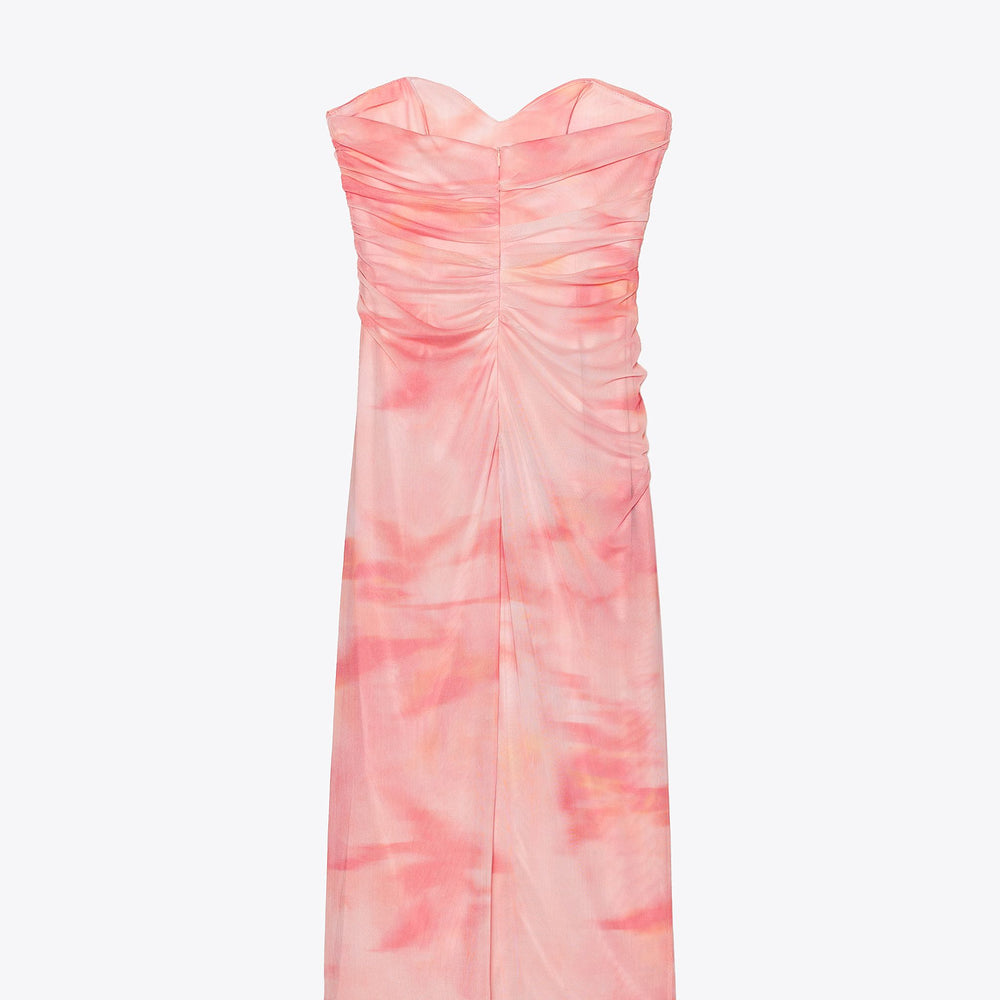 Moudda ZARA - Robe Midi Mesh - Motif & Riz Latéral - Tunisie 2