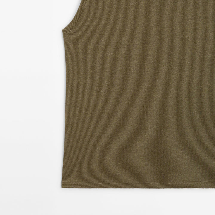 Moudda Massimo Dutti - T-shirt côtelé mélangé - Tunisie 5