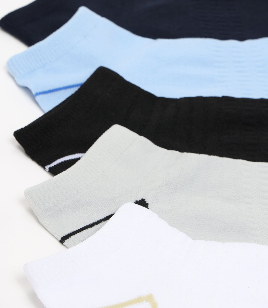 Moudda Lefties - Pack 5 Chaussettes Sport - Microfibre Mousse - Tunisie 3
