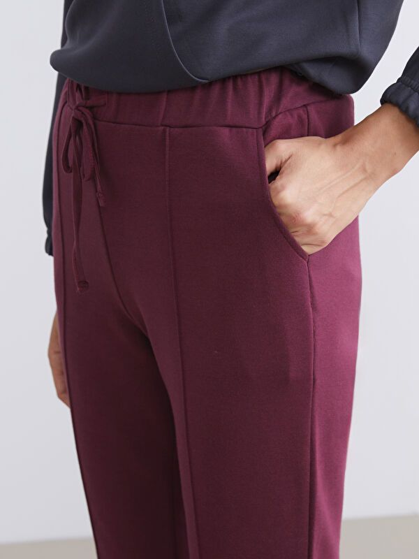 Moudda LC Waikiki - Pantalon jersey Femme Prune - Tunisie 3