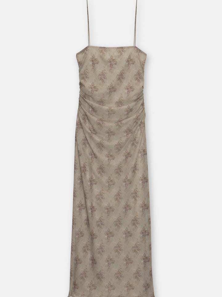 Moudda PULL & BEAR - Robe Midi Encolure Droite Petite Fleur - Tunisie 1