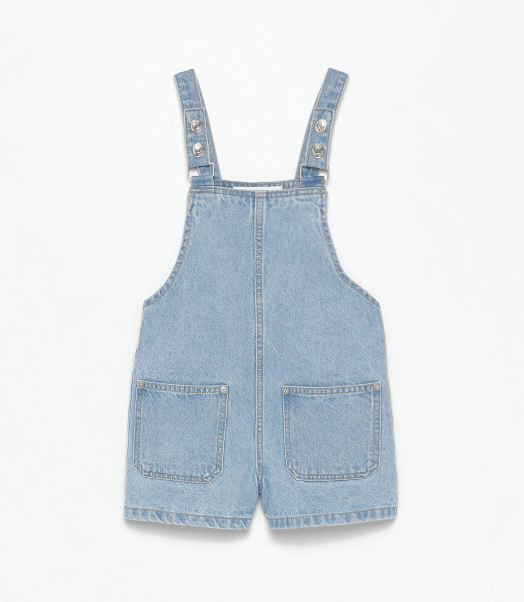 Moudda Lefties - Salopette Courte Denim - Rayures Fille D4 - Tunisie 1