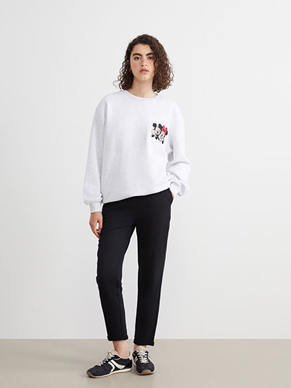 Moudda LC Waikiki - Pantalon en jersey Femme Noir - Tunisie 1