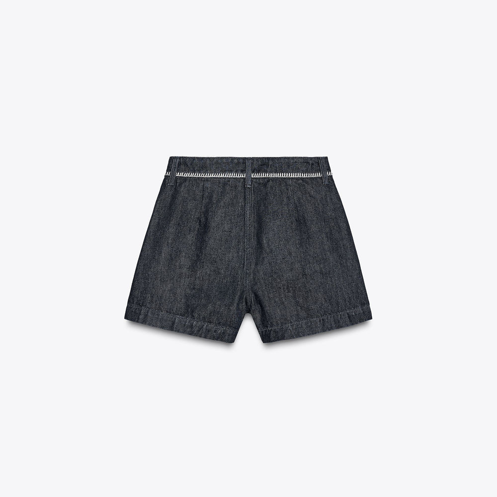 Moudda ZARA - Short Denim - Taille Haute & Point Manta - Tunisie 2