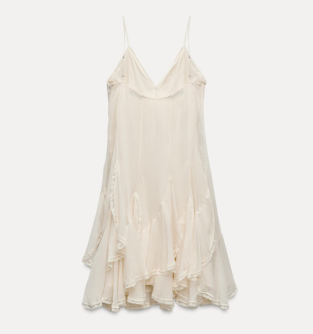 Moudda ZARA - Robe crudo volants avec dentelle - Tunisie 3