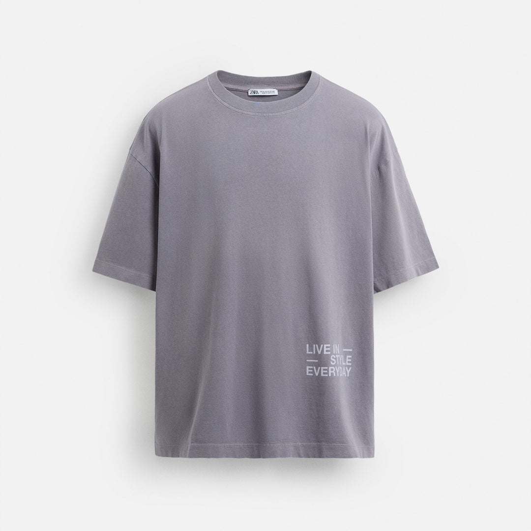 Moudda ZARA - T-Shirt - Imprimé Dos - Tunisie 1
