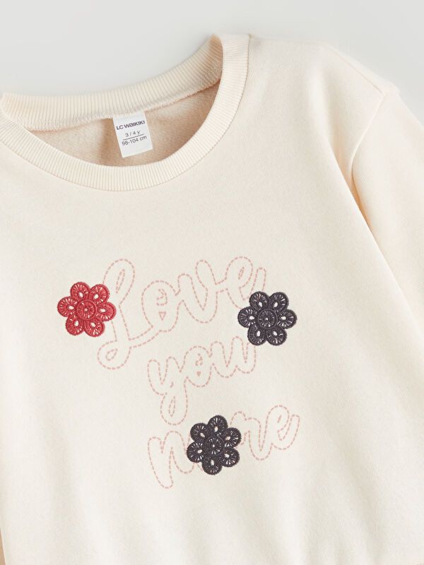 Moudda LC Waikiki - Ensemble jersey Fille Crème - Tunisie 3