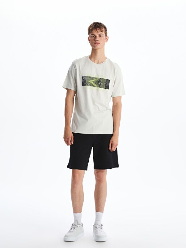 Moudda LC Waikiki - T-shirt imprimé manches courtes en jersey pour Homme - Tunisie 2