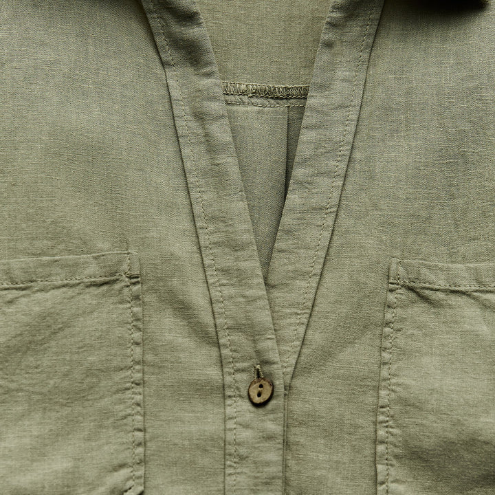 Moudda ZARA - Chemise Lin et Viscose Manches Courtes - Tunisie 4