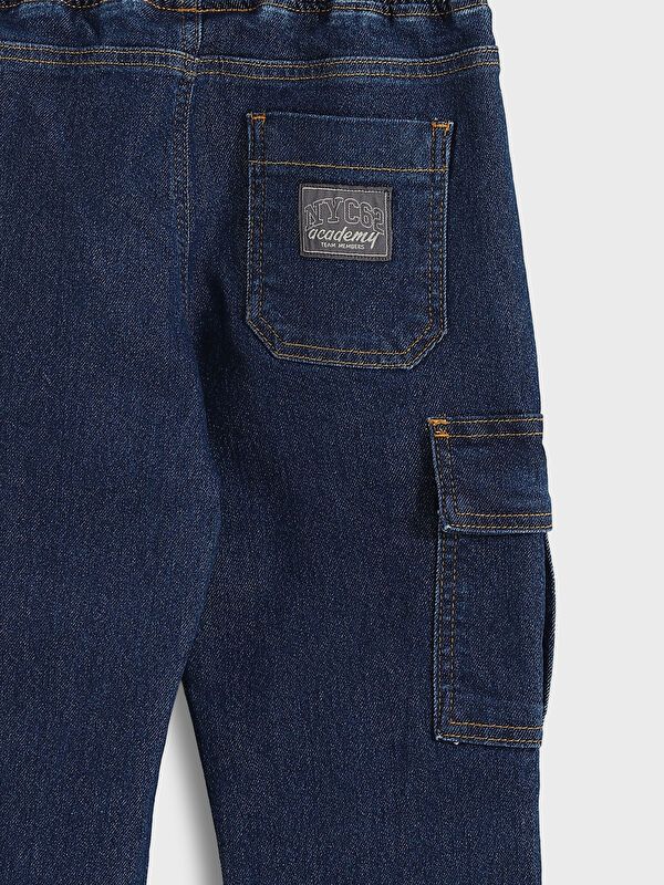 Moudda LC Waikiki - Pantalon tissé en denim Garçon Rodéo noir - Tunisie 3