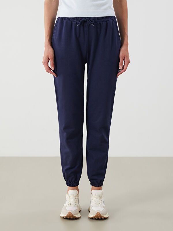 Moudda LC Waikiki - Pantalon jersey Femme Bleu marine foncé - Tunisie 2