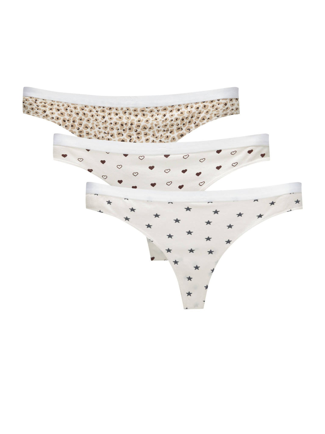 Moudda PULL & BEAR - Pack 3 Tangas - Mix Imprimés - Tunisie 1