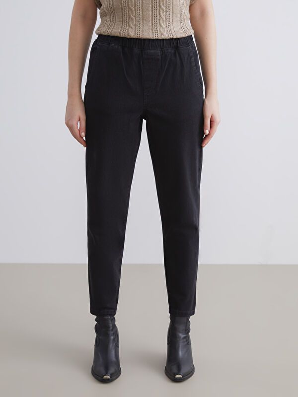 Moudda LC Waikiki - Pantalon jean maternité Femme Rodéo noir - Tunisie 2