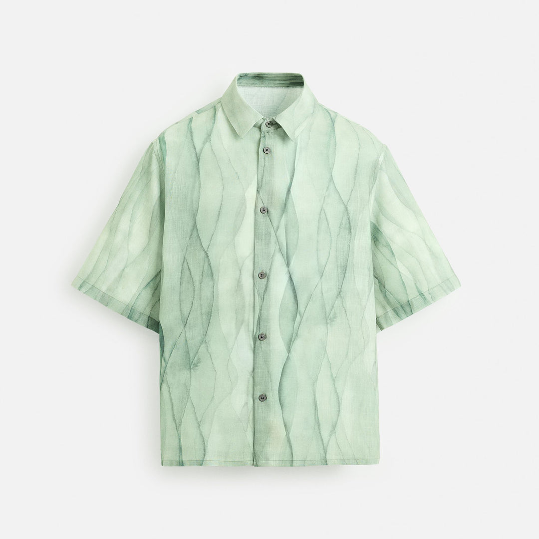 Moudda ZARA - Chemise Imprimée - Slub - Tunisie 1