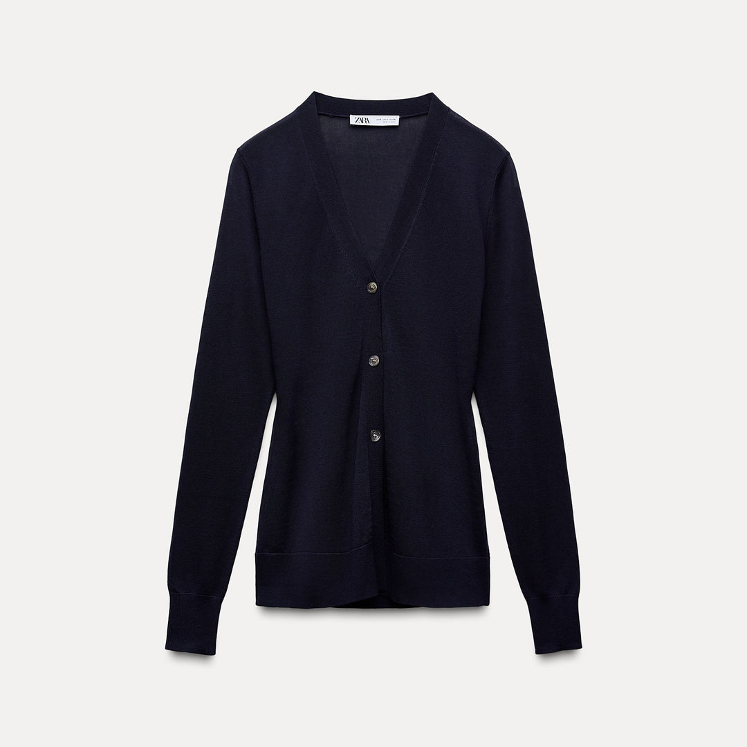 Moudda ZARA - Veste col en V en Tencel/lyocell/coton/soie – ensemble - Tunisie 1