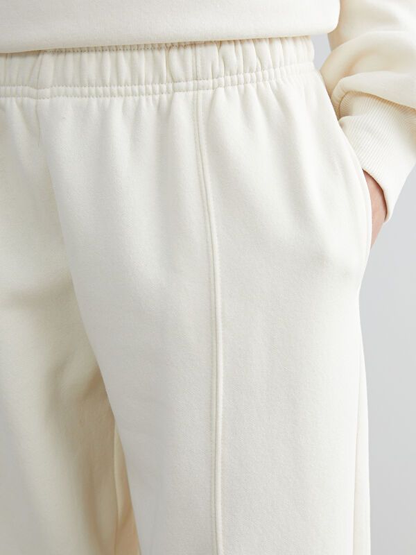 Moudda LC Waikiki - Pantalon en jersey Femme Beige clair - Tunisie 3