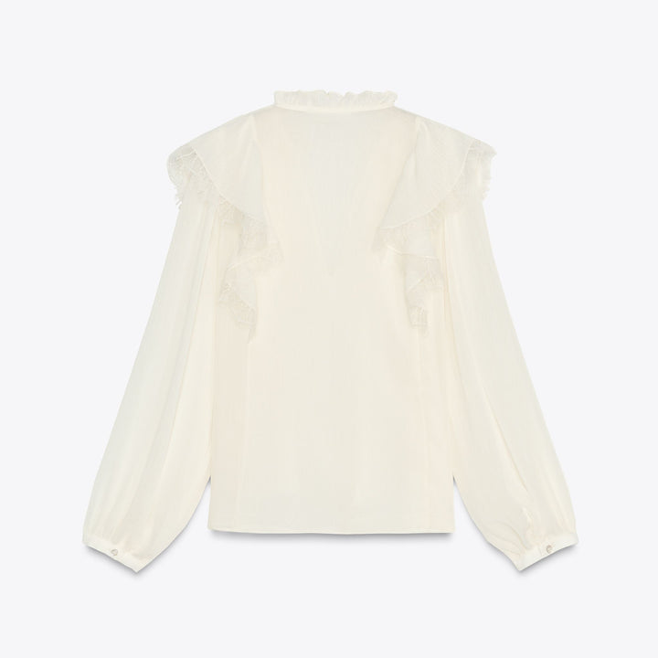 Moudda ZARA - Blouse Volants - Dentelle - Tunisie 2