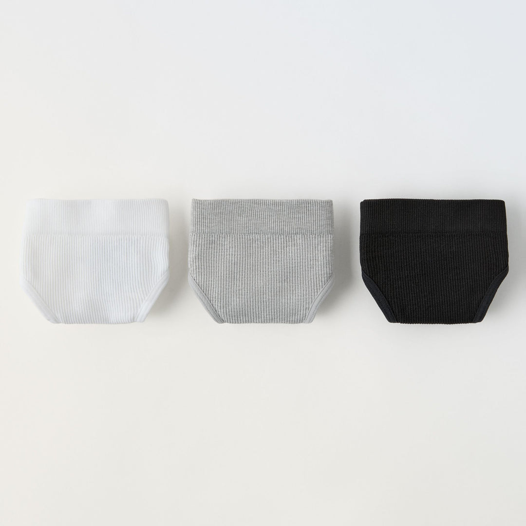 Moudda ZARA - Pack 3 Culottes - Seamless (B/W) - Tunisie 5