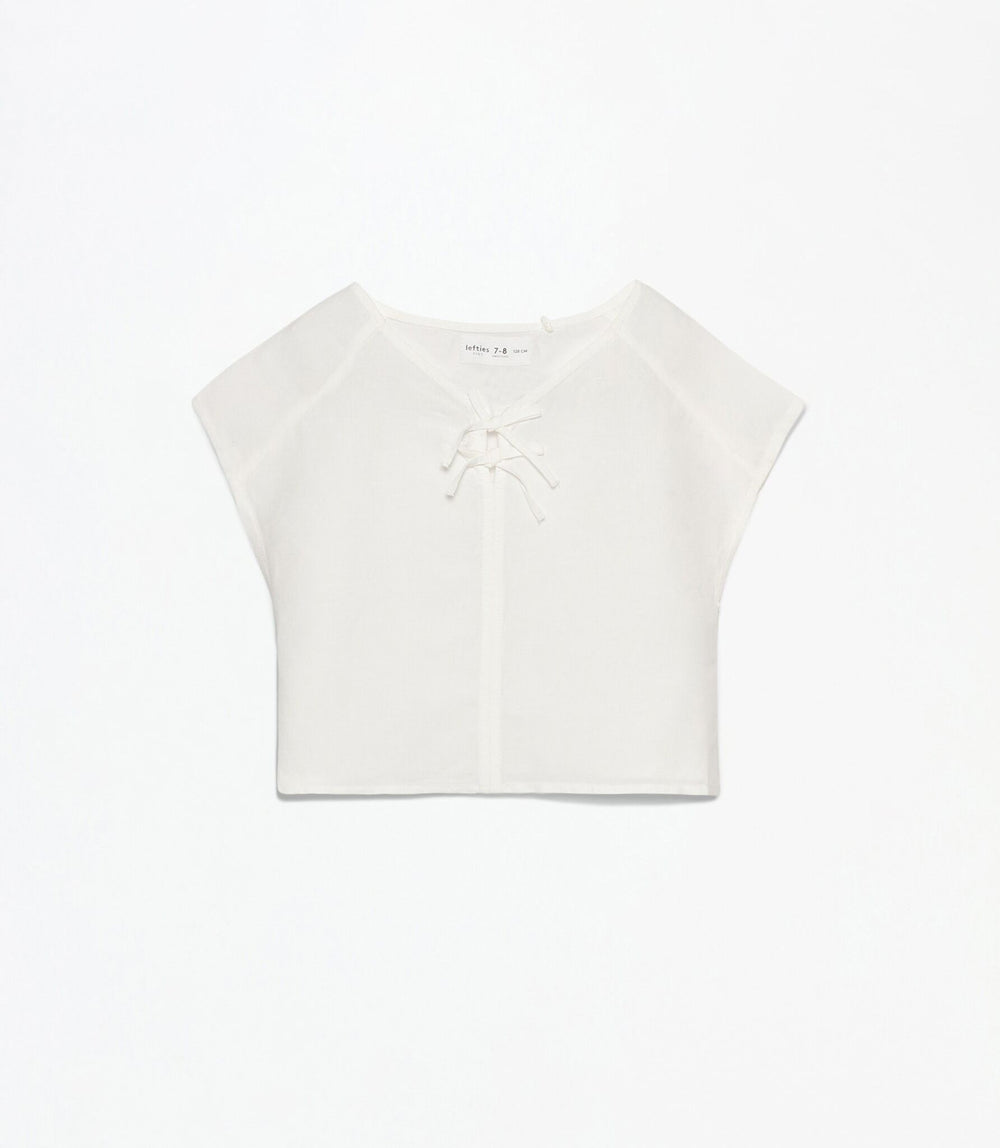 Moudda Lefties - Blouse - Mélange Lin Fille - Tunisie 2