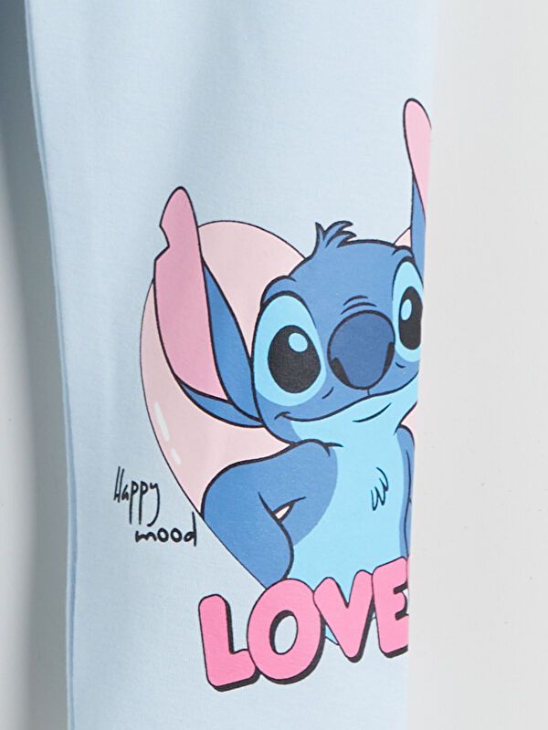 Moudda LC Waikiki - T-shirt jersey stretch licence Fille Bleu clair - Tunisie 3