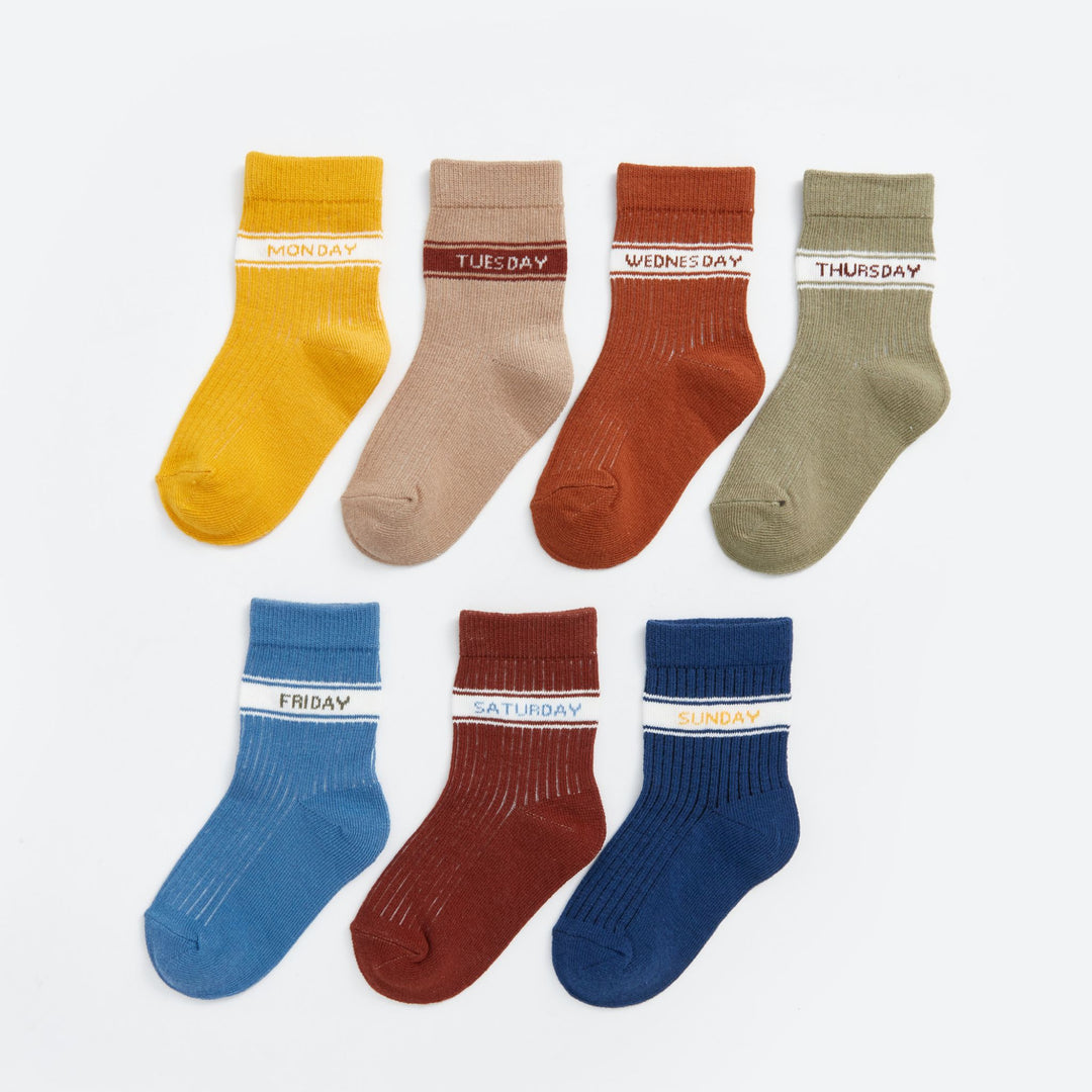 Moudda LC Waikiki - Chaussettes courtes Garçon Jaune moutarde - Tunisie 1