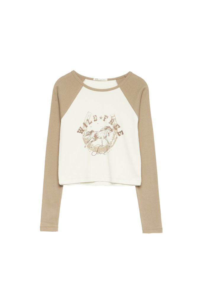Moudda STRADIVARIUS - T-Shirt - 1