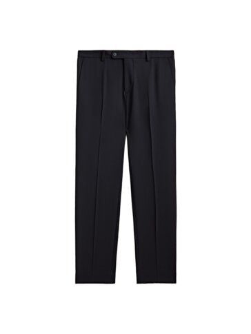 Moudda Massimo Dutti - Pantalon costume bi-naturel extensible bleu marine - Tunisie 2