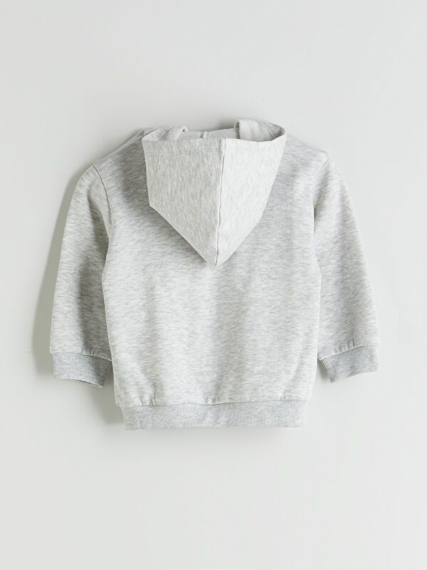 Moudda LC Waikiki - Cardigan jersey basique Fille Mélange de gris - Tunisie 3