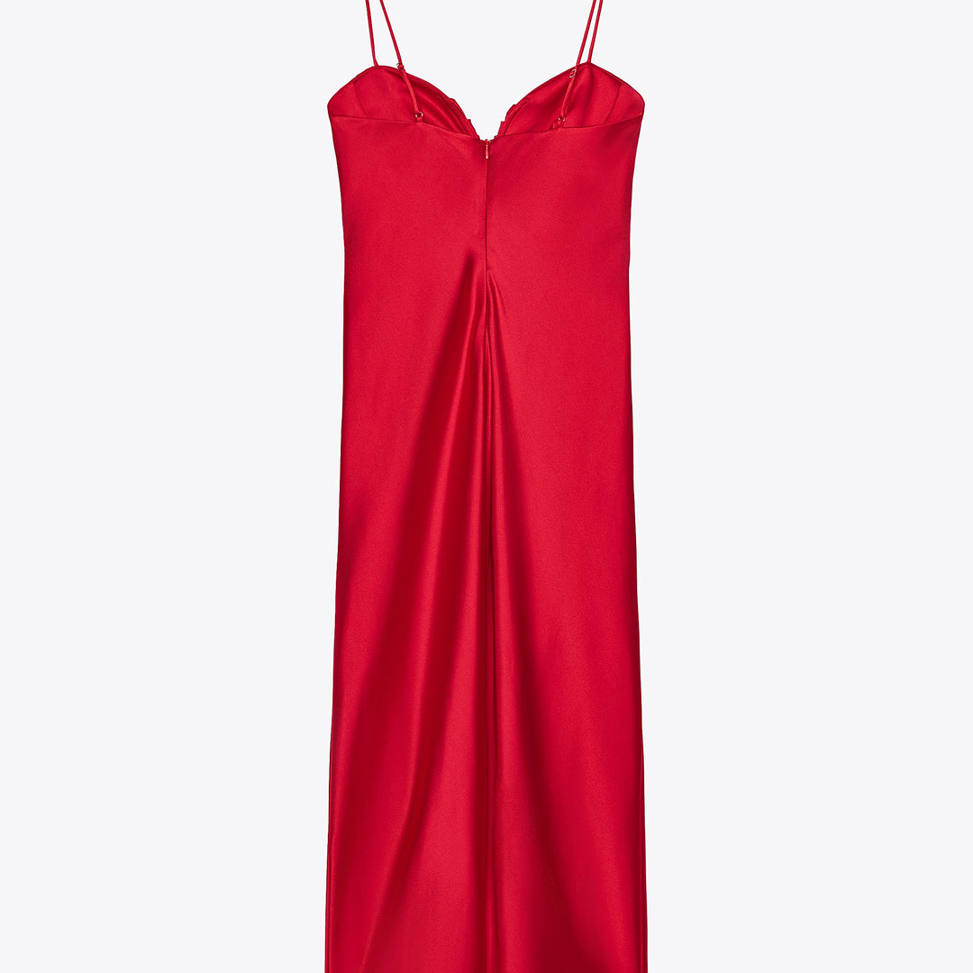 Moudda ZARA - Robe Midi Satiné - Motif & Forme Cœur (Saint-Valentin) - Tunisie 2