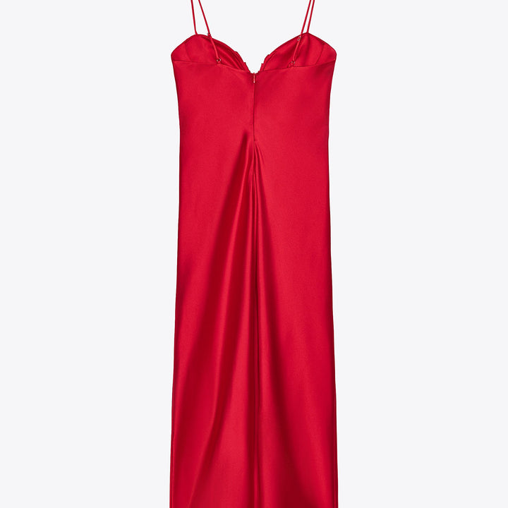 Moudda ZARA - Robe Midi Satiné - Motif & Forme Cœur (Saint-Valentin) - Tunisie 2