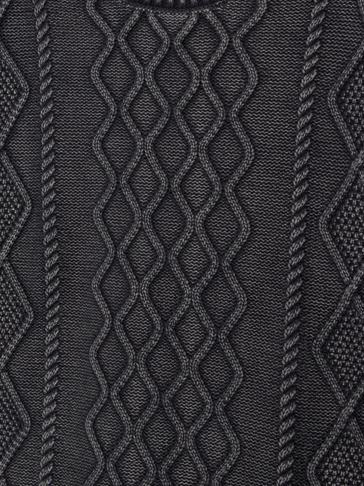 Moudda PULL & BEAR - Pull Manches Longues Acid Câbles - Tunisie 2
