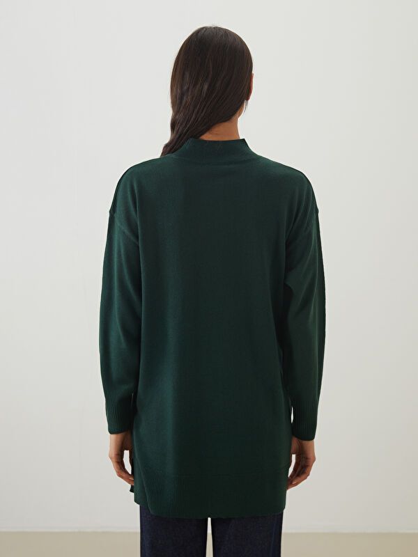 Moudda LC Waikiki - Tunique en tricot Femme Vert terne - Tunisie 4