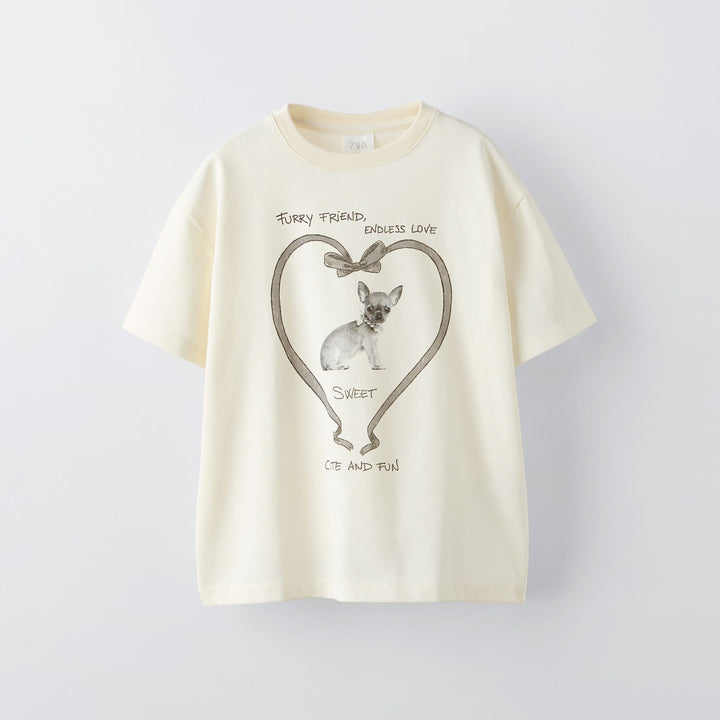 Moudda ZARA - T-shirt imprimé chihuahua - Tunisie 1