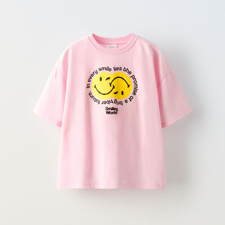 Moudda ZARA - T-shirt Smiley, étiquettes décoratives - Tunisie 1