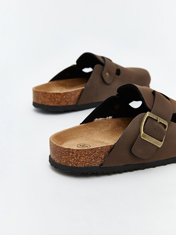 Moudda LC Waikiki - Pantoufles maison Femme Brun - Tunisie 5