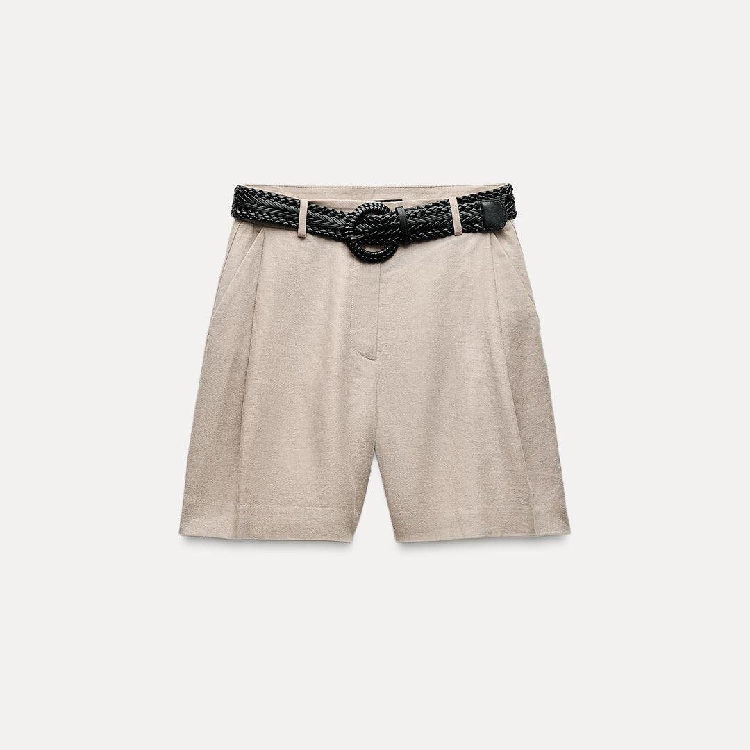Moudda ZARA - Short à ceinture tressée - Tunisie 1