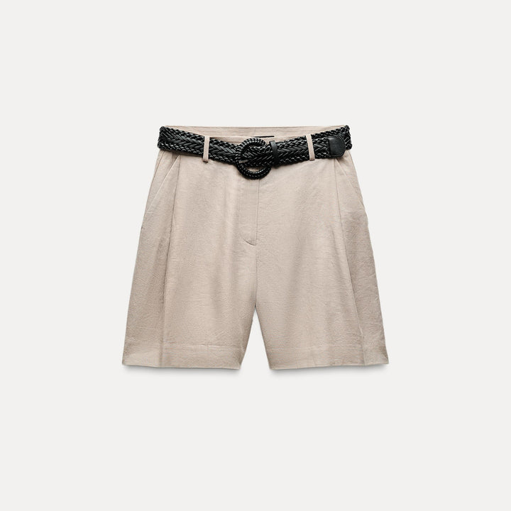 Moudda ZARA - Short à ceinture tressée - Tunisie 1