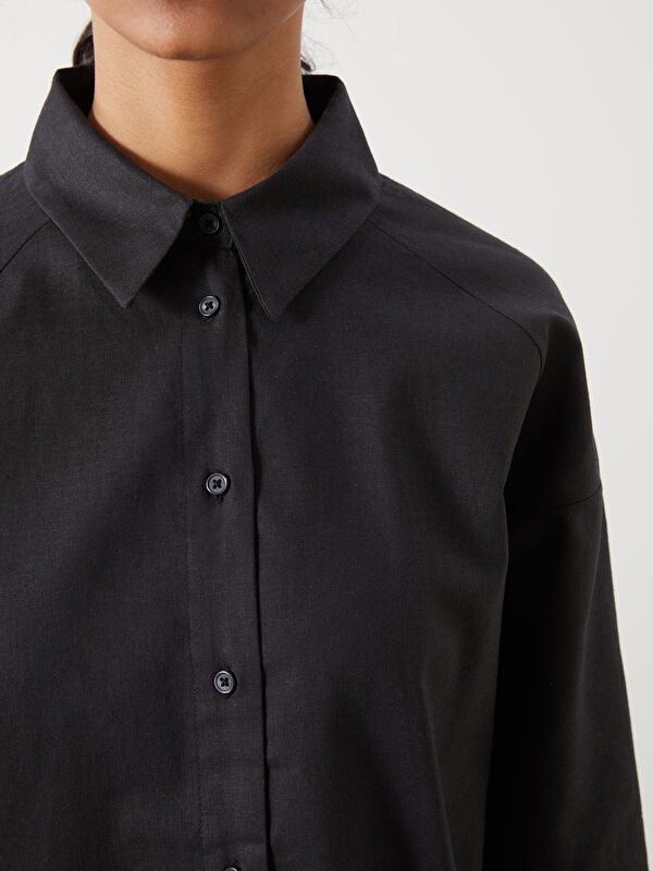 Moudda LC Waikiki - Chemise tissée à manches longues pour Femmes - Tunisie 3