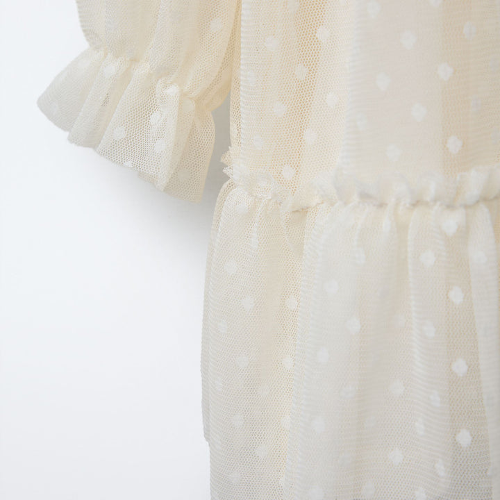 Moudda ZARA - Robe Enfant Plumetis - Volants (Ramadan) - Tunisie 4