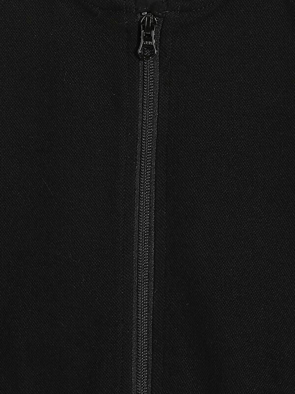 Moudda LC Waikiki - Cardigan jersey basique Garçon Noir - Tunisie 4