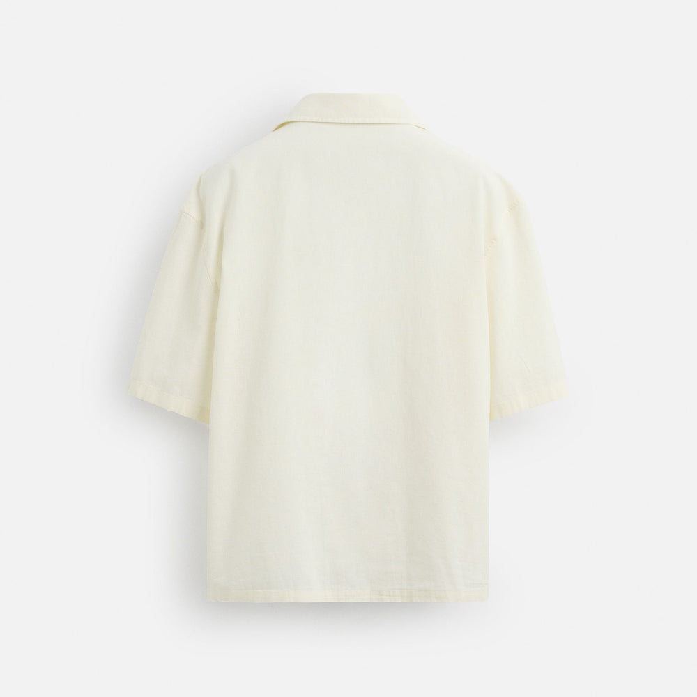 Moudda ZARA - Chemise - Broderie Fleur Ton sur Ton (Gelato Summer) - Tunisie 2