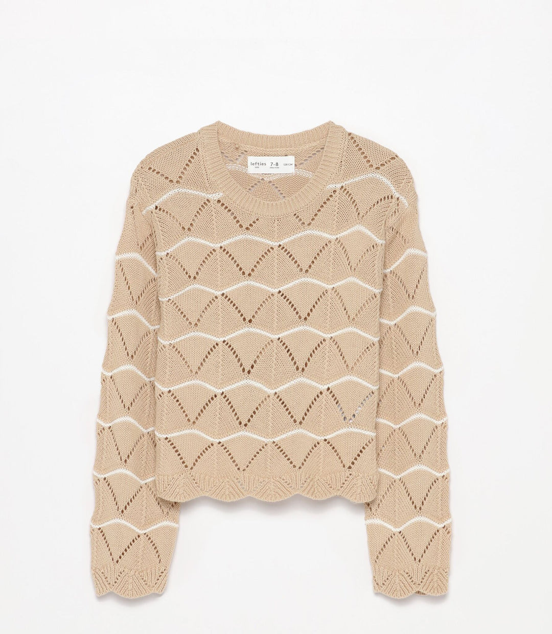 Moudda Lefties - Pull Dentelle - Rayures Fille - Tunisie 2