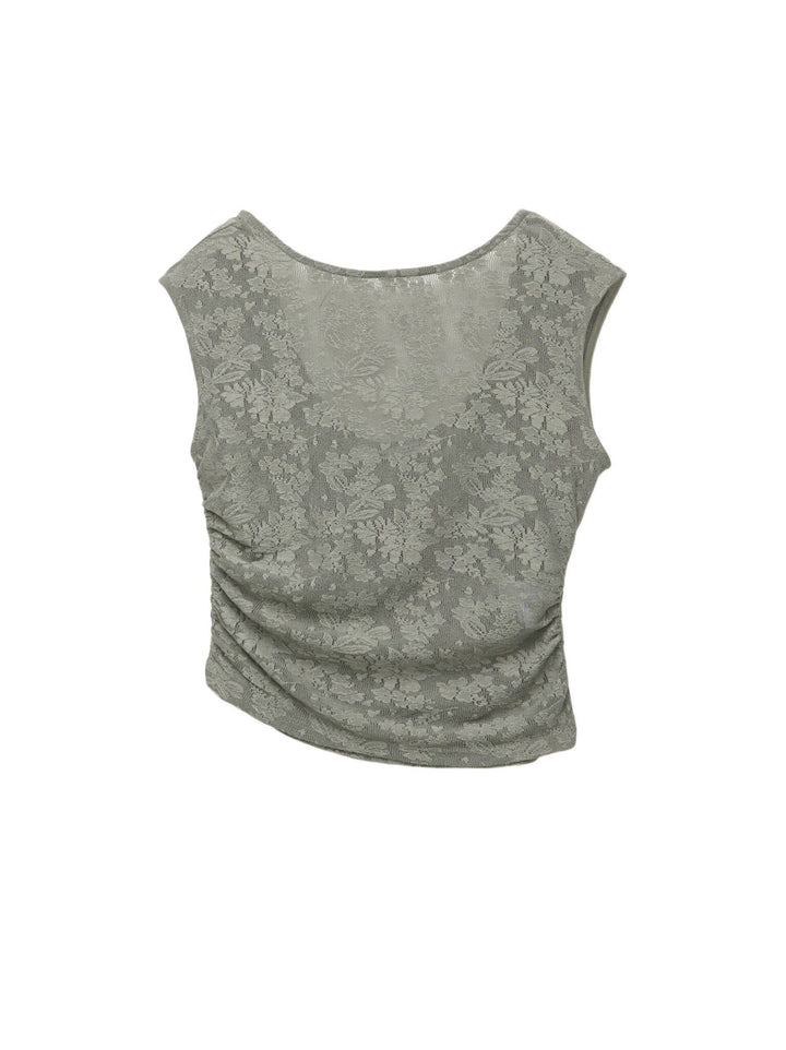Moudda PULL & BEAR - Top Rustique - Fleur & Dos Bas - Tunisie 1