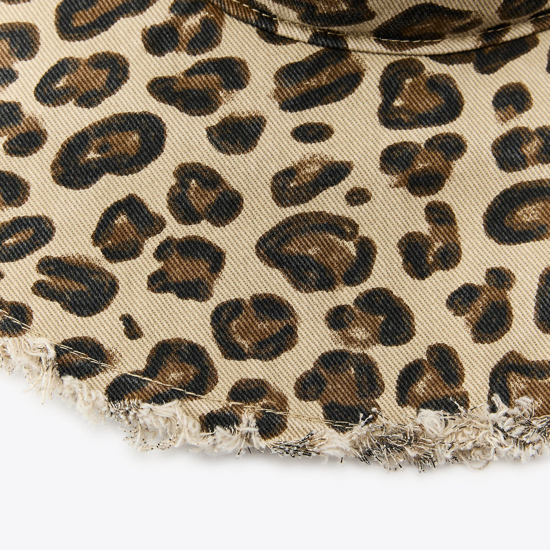 Moudda ZARA - Chapeau Bucket - Serge, Imprimé Animal & Large Bord - Tunisie 2