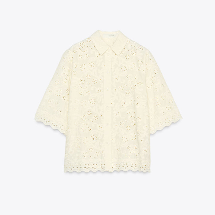 Moudda ZARA - Chemise Courte - Schiffli - Tunisie 1