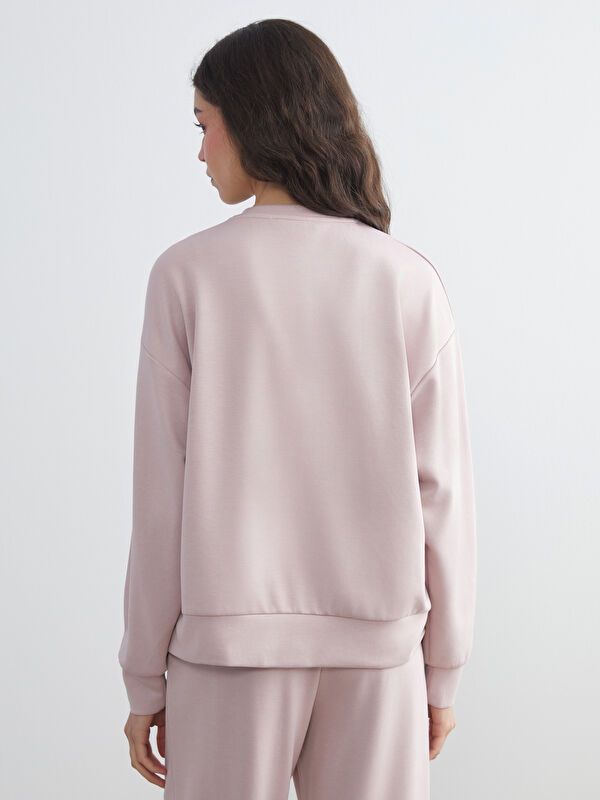 Moudda LC Waikiki - Sweatshirt en jersey Femme Rose - Tunisie 4