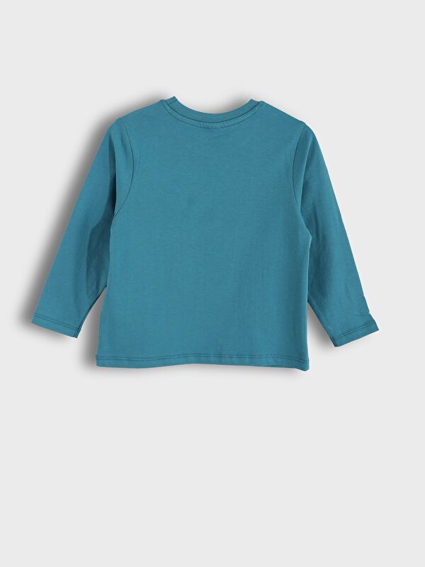 Moudda LC Waikiki - Pyjama en jersey manches longues Garçon Bleu terne - Tunisie 4