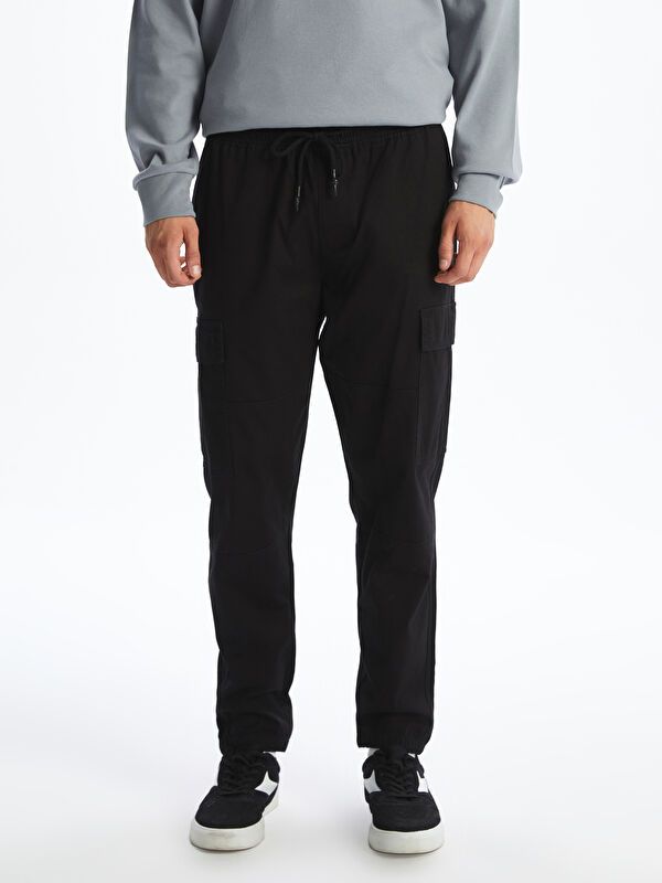 Moudda LC Waikiki - Pantalon cargo tissé Homme Noir - Tunisie 2