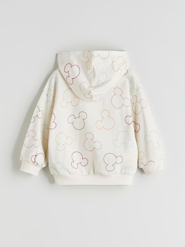 Moudda LC Waikiki - Sweatshirt en jersey sous licence Fille Imprimé écru - Tunisie 3