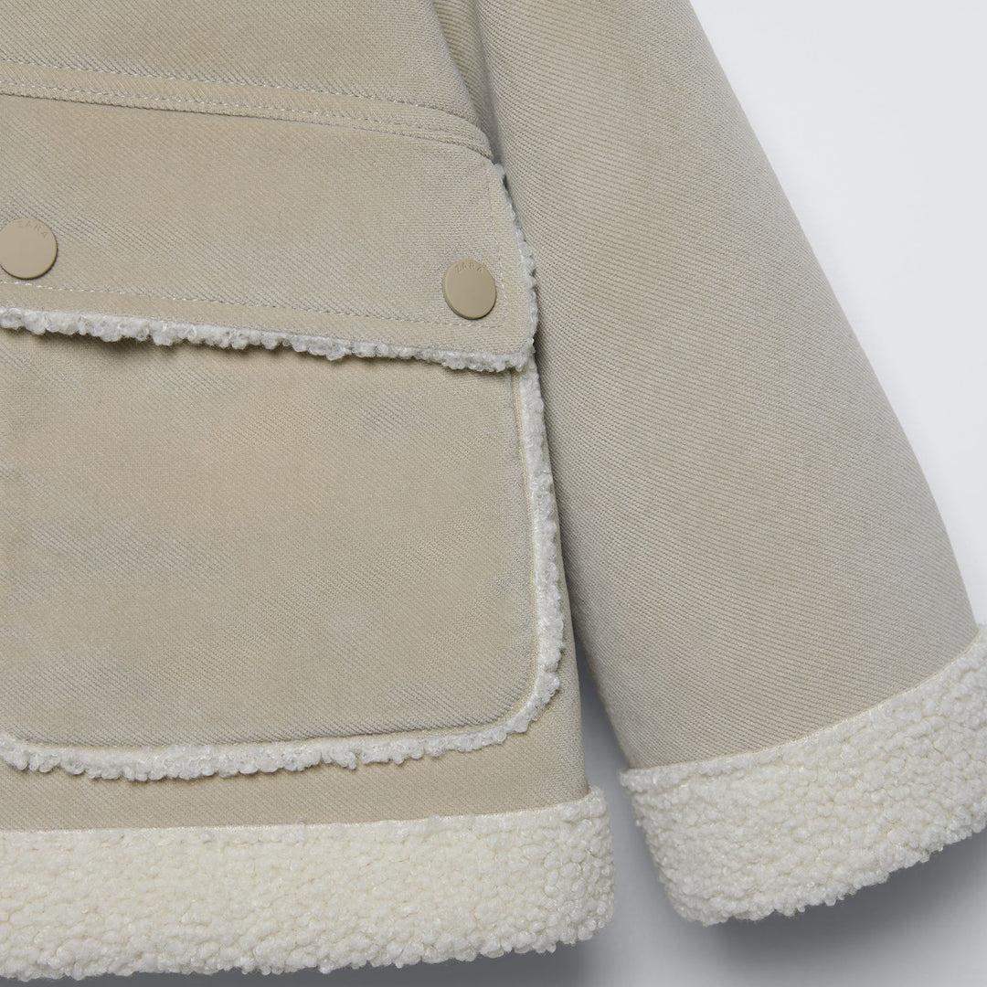 Moudda ZARA - Veste fille double face texture col fausse fourrure - Tunisie 4